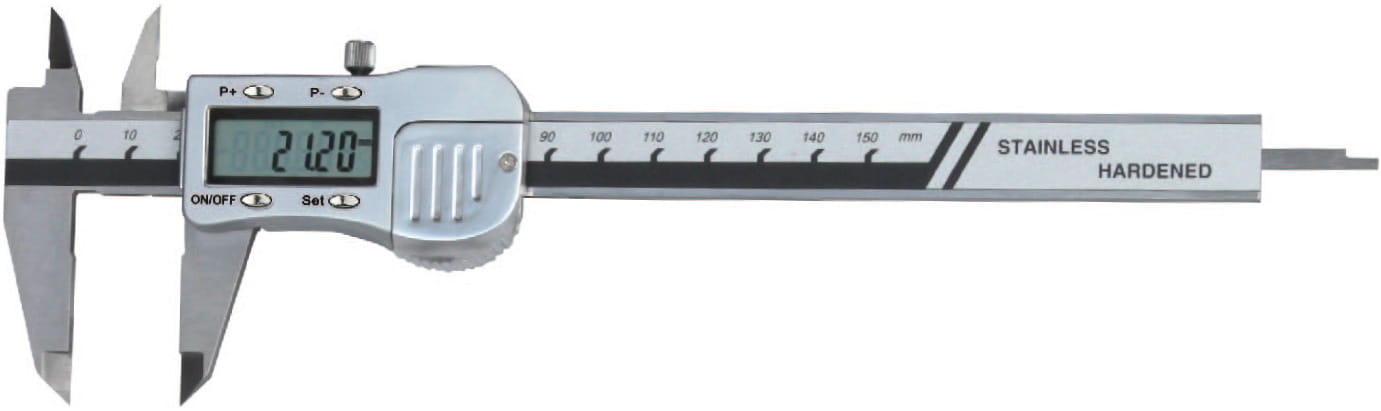 Messschieber, 0-150mm analog, mit Momentverstellung