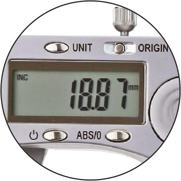 Digital-Taschen-Messschieber, Absolut-System, DIN 862