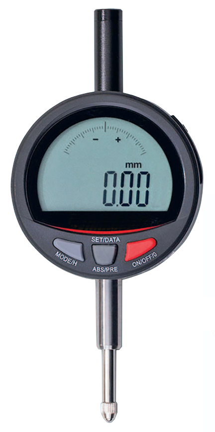12,7mm Digital-Messuhr, 0,01mm Max-Min, USB-C, wiederaufladbar - Metav IndustryLine