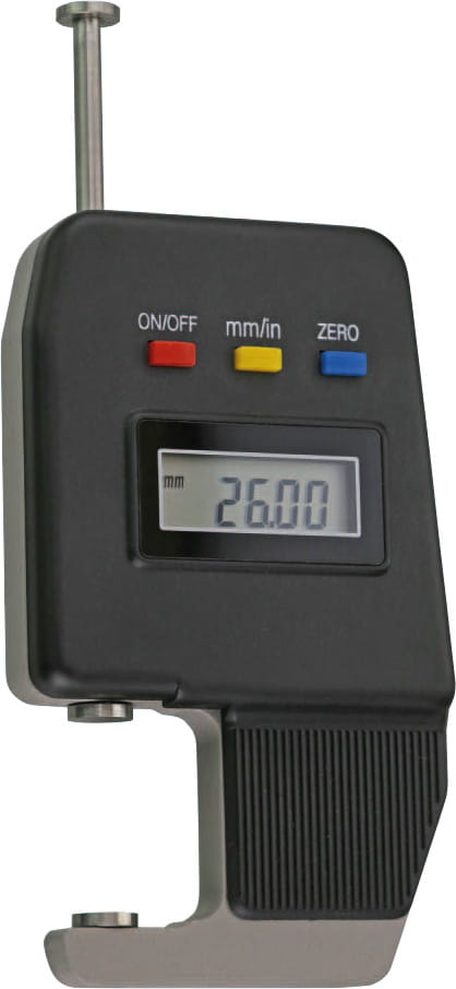 Dicken-Messgerät Digital mit Teller Messfläche oder Spitze