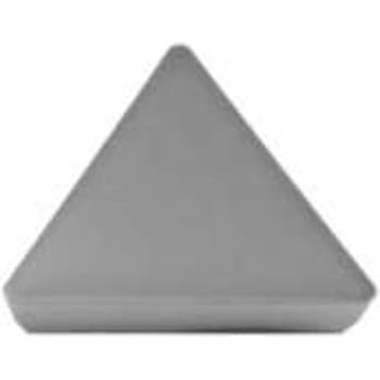 Dreieckige Wendeplatte des Typs TPUN auf weißem Hintergrund. Die Ecken sind gerundet und die Oberfläche ist glatt.