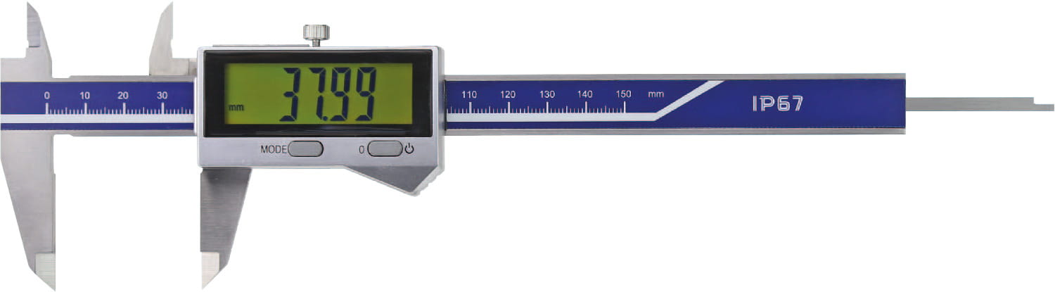 Digital-Taschen-Messschieber, IP 67, DIN 862 optional mit Bluetooth