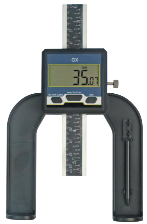80mm Digital-Höheneinstellgerät, 0,01mm Ablesung, Magnetanschlag - Metav IndustryLine