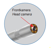 Foto-Video-Endoskop mit 4,3" Farbmonitor