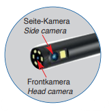 Foto-Video-Endoskop mit 4,3" Farbmonitor