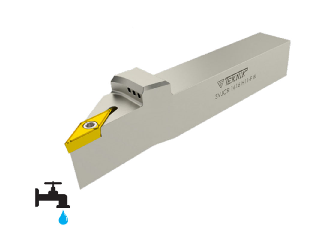 Klemmhalter SVJC für VCMT Wendeplatten, flache Ausführung