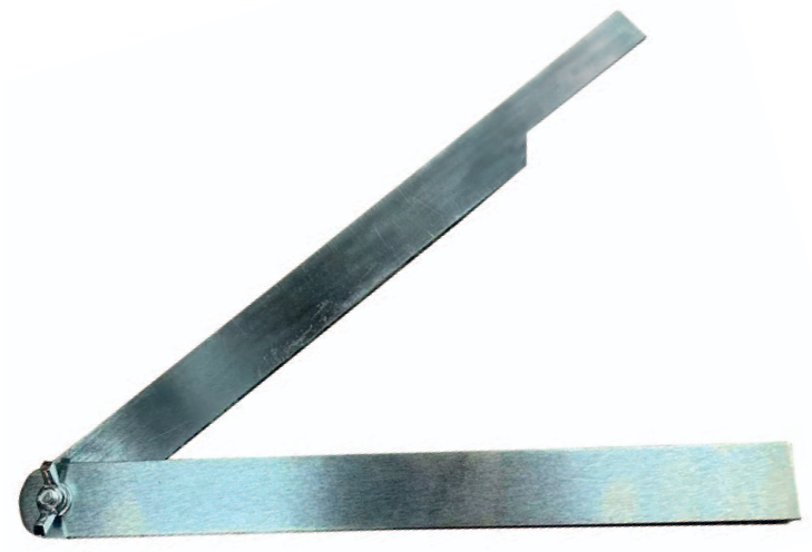 Stellwinkel aus Stahl
