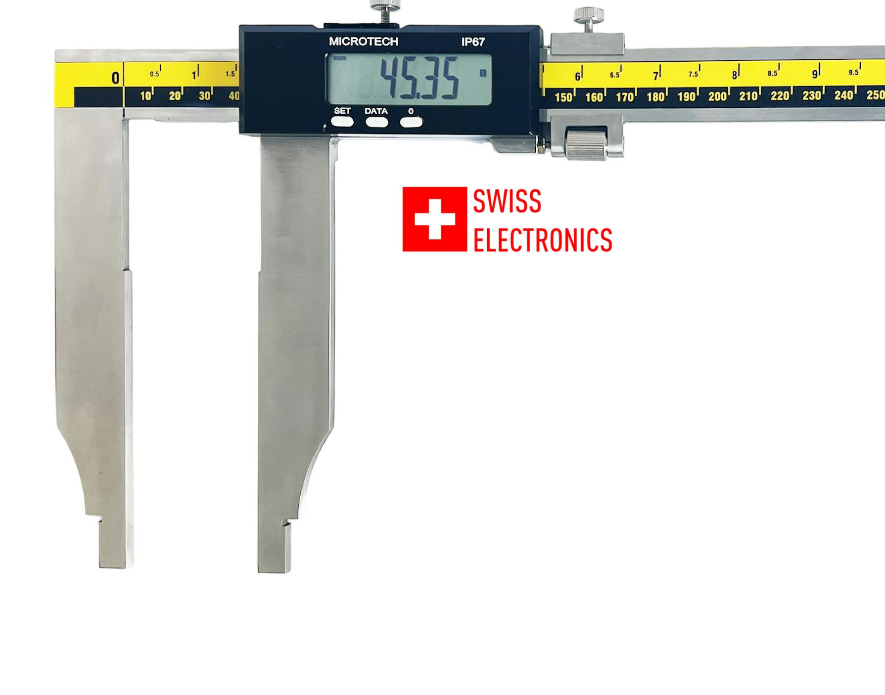 1000mm Digitaler Messschieber, 0,01mm Auflösung, IP 67, ISO 17025 Kalibriert - Microtech Metrology