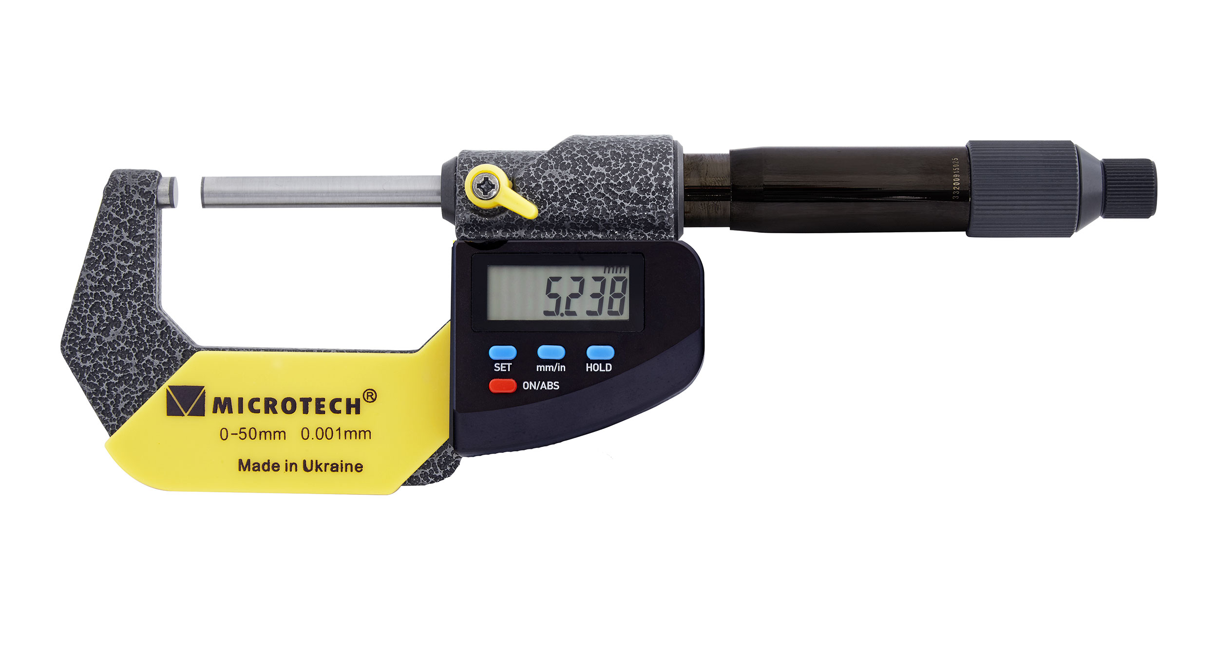 100mm Digital Messschraube, 0,001mm, IP 65 - Microtech Metrology