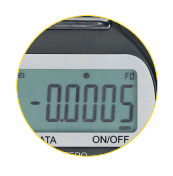 Digital-Messuhr mit hochpräzisem Glasmaßstab-Sensor, Ablesung 0,0005mm