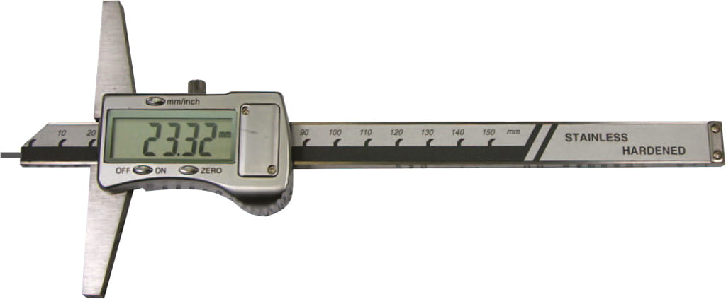 250mm Digital-Tiefen-Messschieber Mit Stiftspitze Ø 1,5 X 6 mm, DIN 862