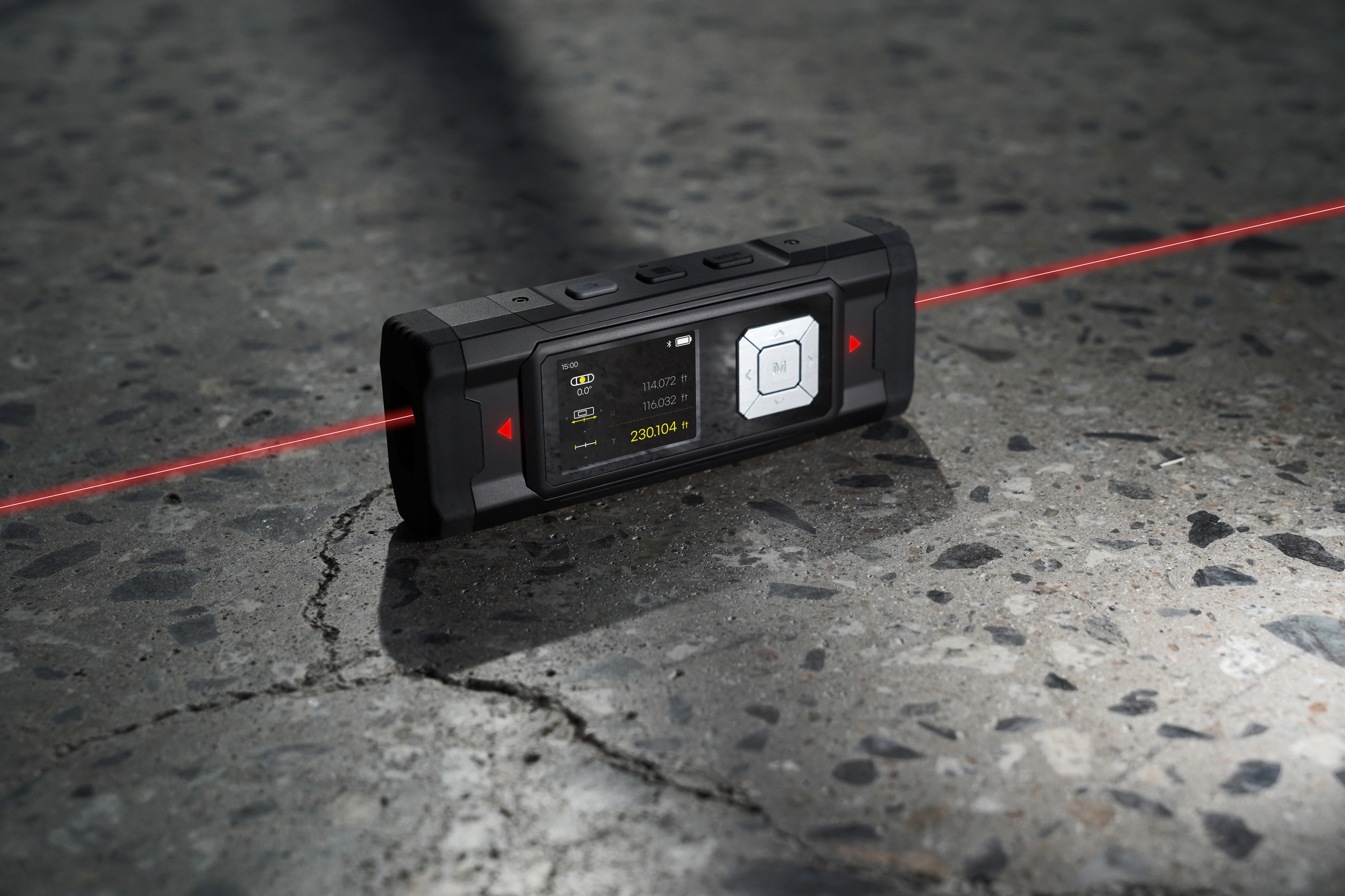 Dualer Laser-Entfernungsmesser mit Auto-Kalibration