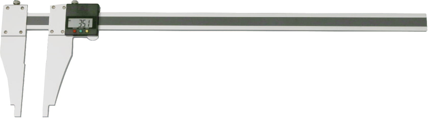 Digital-Werkstatt-Messschieber aus Aluminium, mit verschiebbarem Schnabel