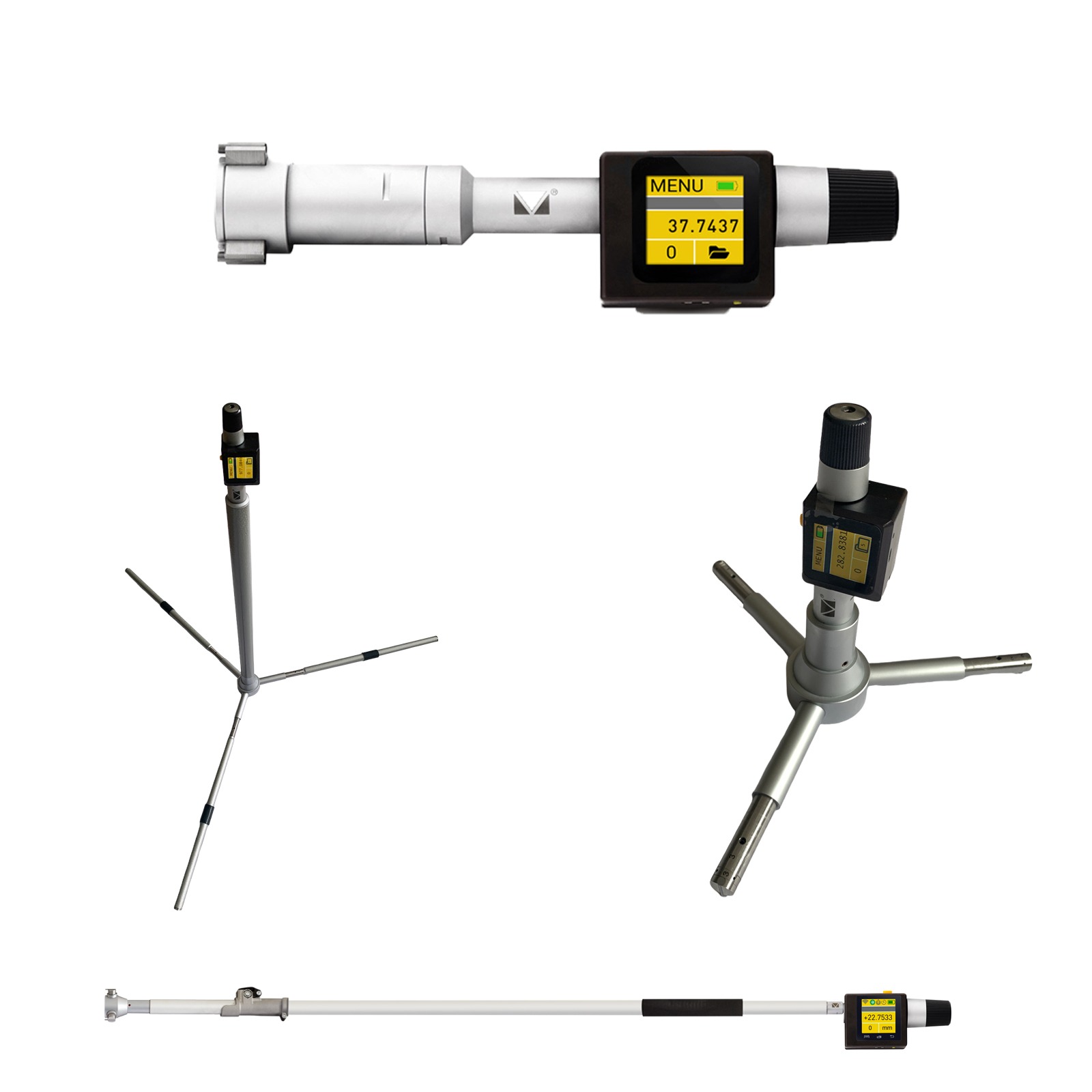 12,0-20,0 Drei-Punkt-Innenmessschraube, Color Touchscreen, Wireless+USB, ISO 17025 Kalibriert - Microtech Metrology