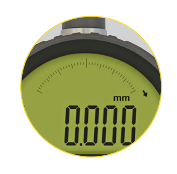 Digital-Messuhr mit hochpräzisem Glasmaßstab-Sensor, Ablesung 0,001mm