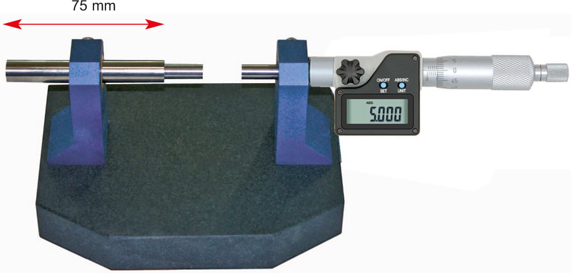 75mm Universal-Messstand Mit Digital-Einbau-Mikrometer