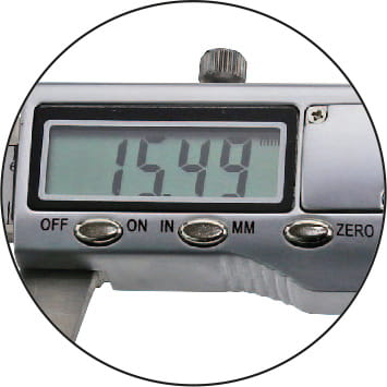 Digital-Taschen-Messschieber, klein, DIN 862