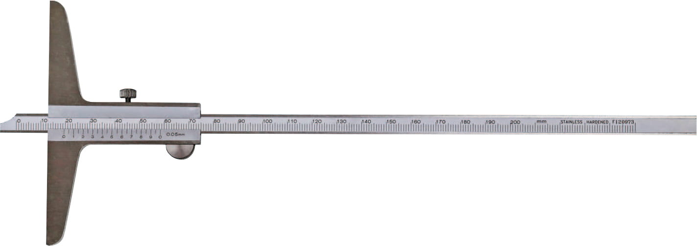 Tiefenmessgerät aus Edelstahl für verschiedene Arten von Maschinenprozessen (0 – 150 mm Tiefenmessgerät aus Edelstahl für verschiedene Arten von Maschinenprozessen (0 – 150 mm