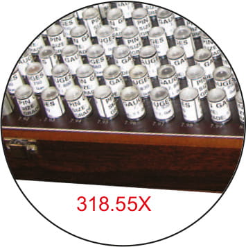 Messstift-Sätze, Werkstatt-Ausführung, ±0,002mm